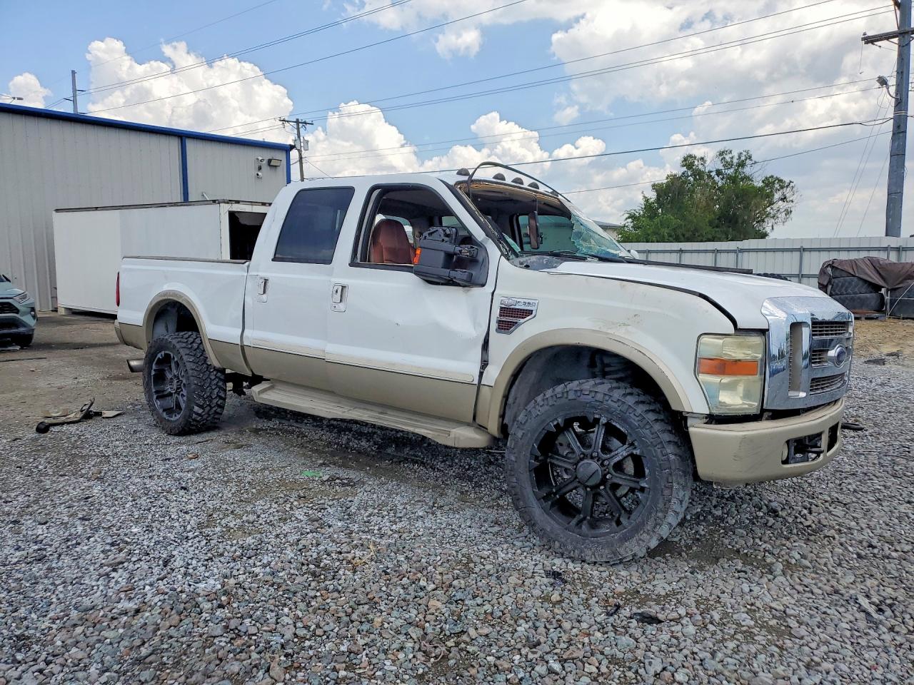 2008 Ford F350 Srw Super Duty Белый vin: 1FTWW31R48EA78125