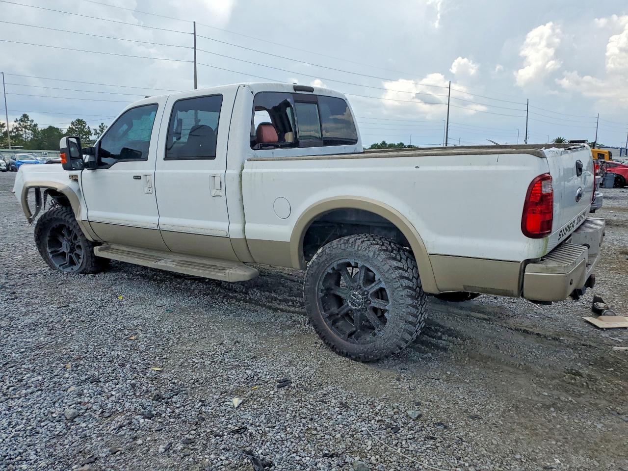 2008 Ford F350 Srw Super Duty Белый vin: 1FTWW31R48EA78125