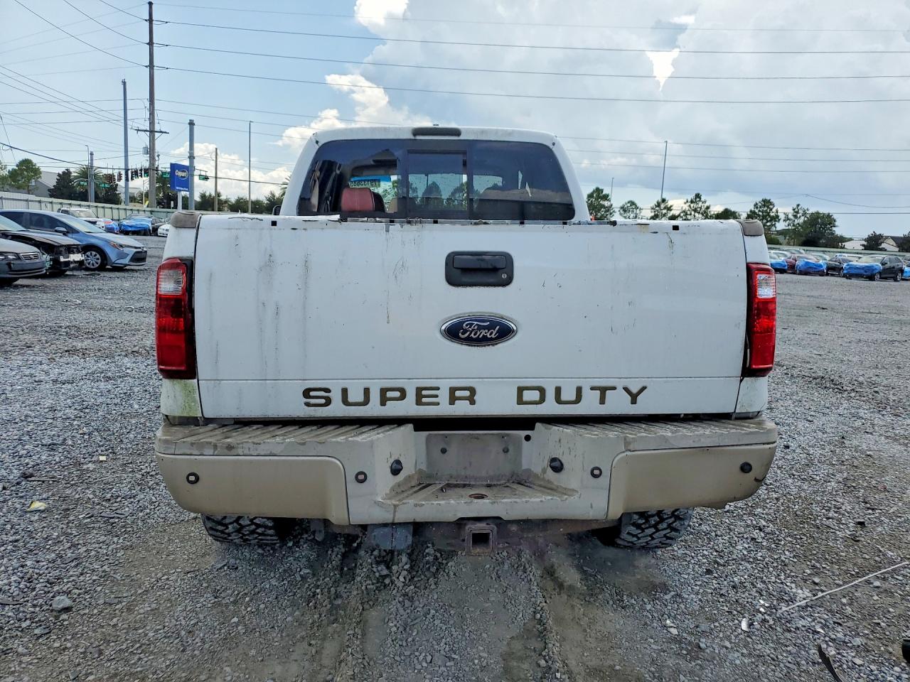 2008 Ford F350 Srw Super Duty Белый vin: 1FTWW31R48EA78125