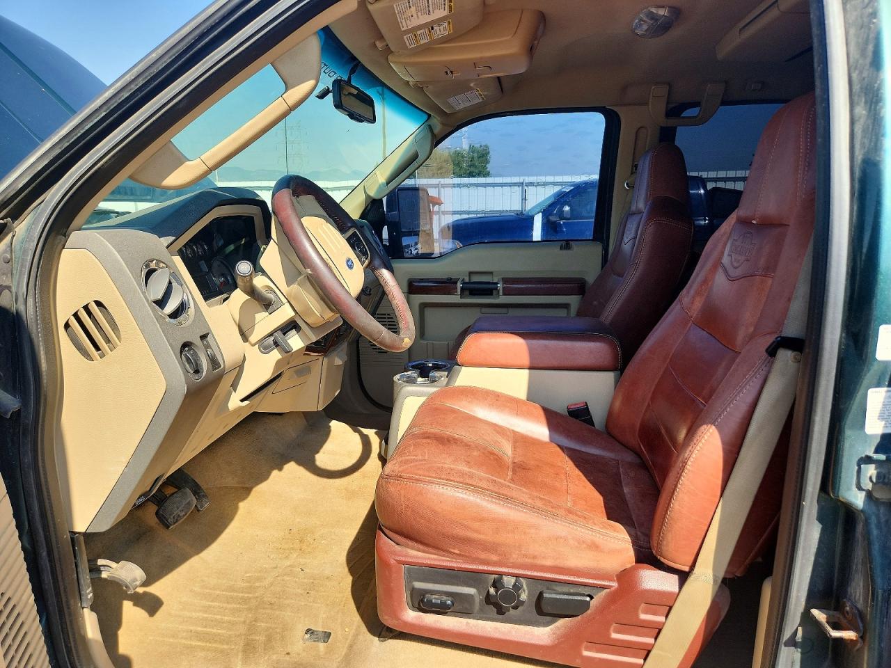 2008 Ford F350 Srw Super Duty Green vin: 1FTWW31R48EC42280