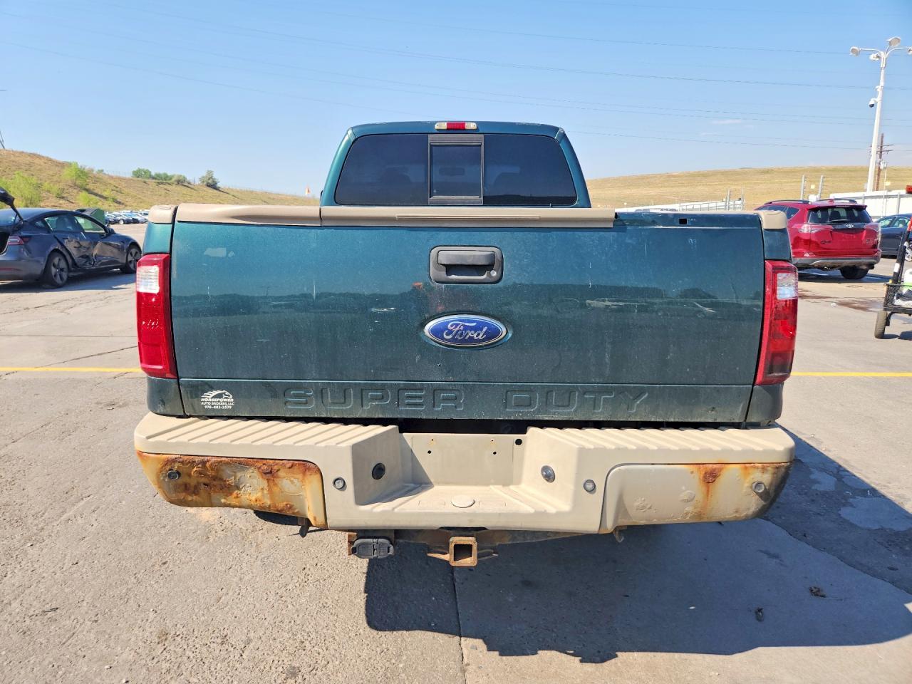 2008 Ford F350 Srw Super Duty Green vin: 1FTWW31R48EC42280