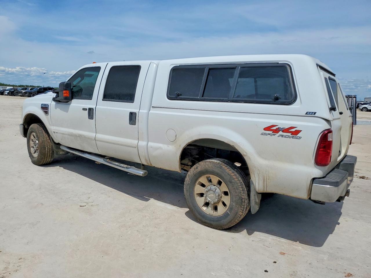 2008 Ford F350 Srw Super Duty White vin: 1FTWW31R58EB23282