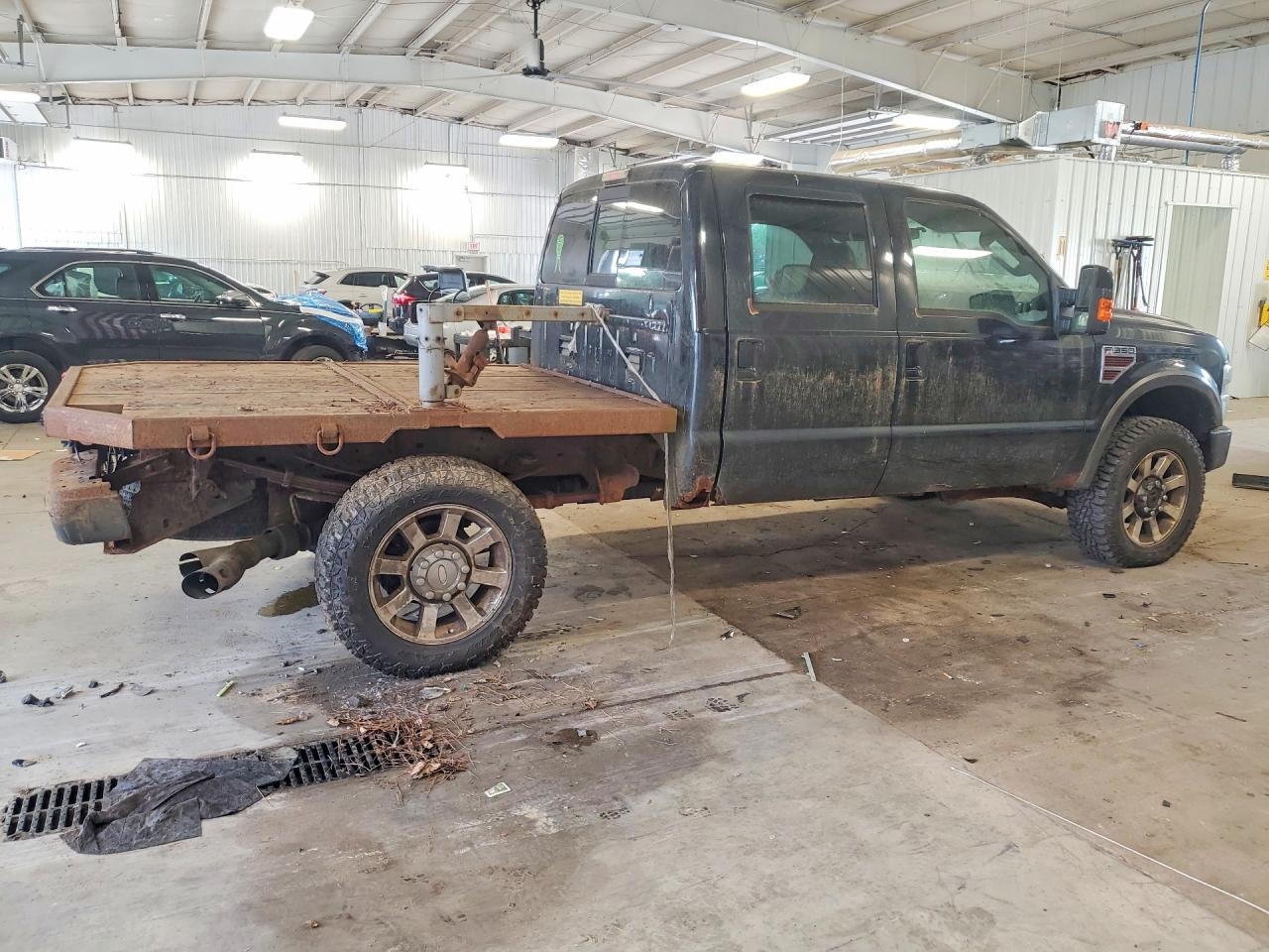 2008 Ford F350 Srw Super Duty Black vin: 1FTWW31R58EB69727