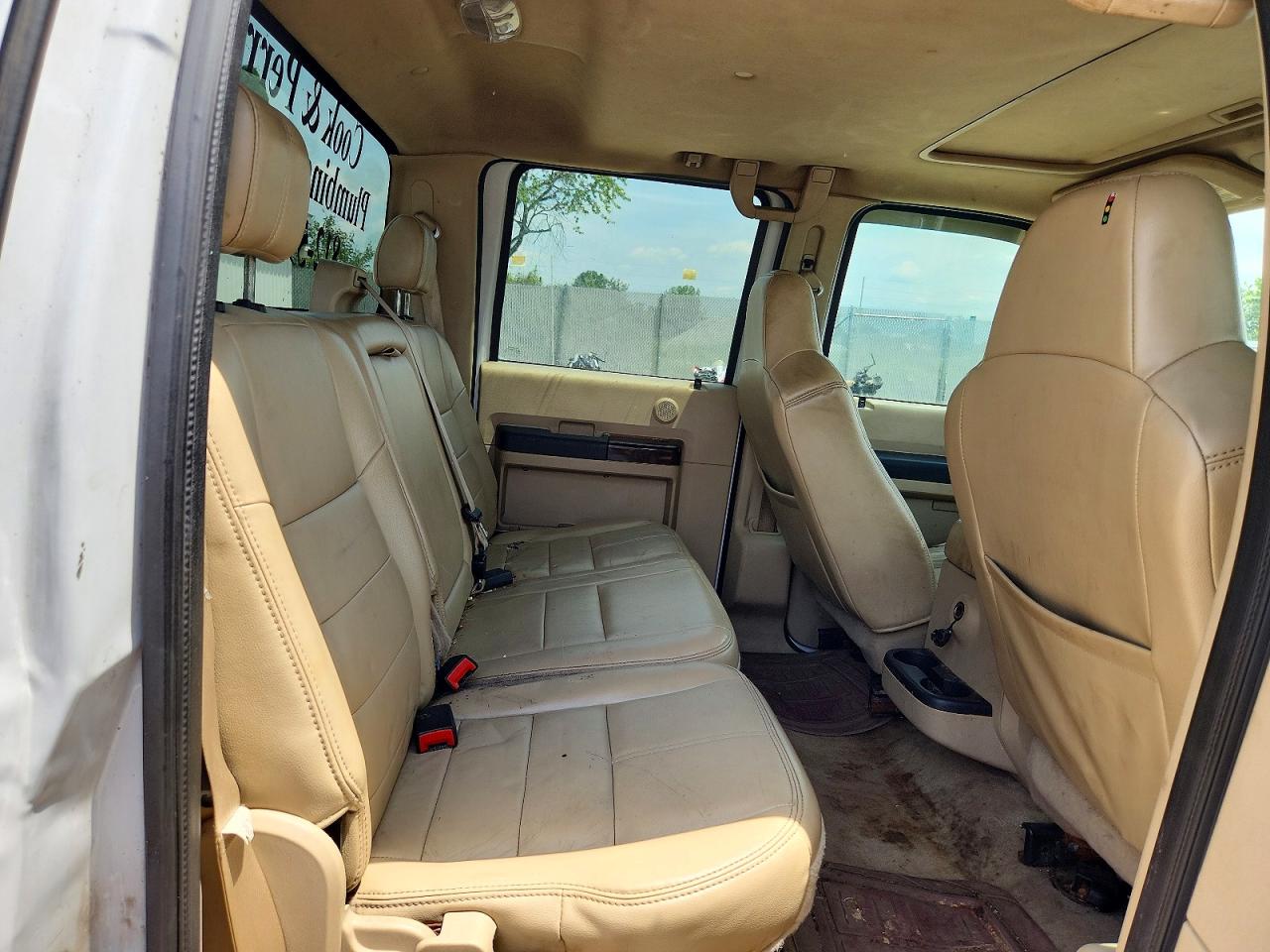 2008 Ford F350 Srw Super Duty White vin: 1FTWW31R58ED74299