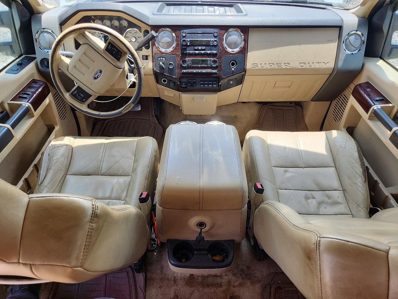 2008 Ford F350 Srw Super Duty White vin: 1FTWW31R58ED74299