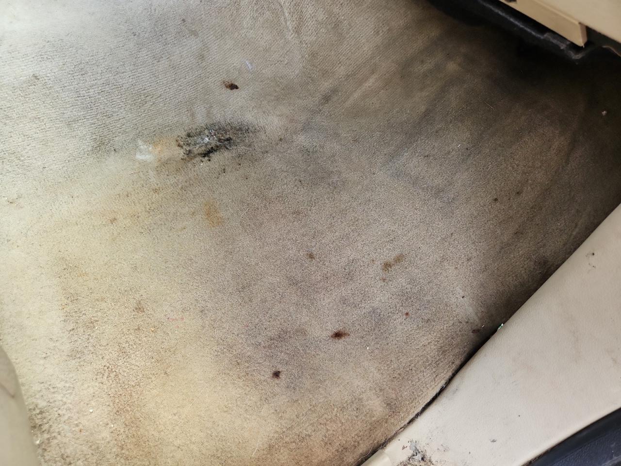 2008 Ford F350 Srw Super Duty White vin: 1FTWW31R58ED74299 Damage: Right Front Carpet, Stained, Permanent