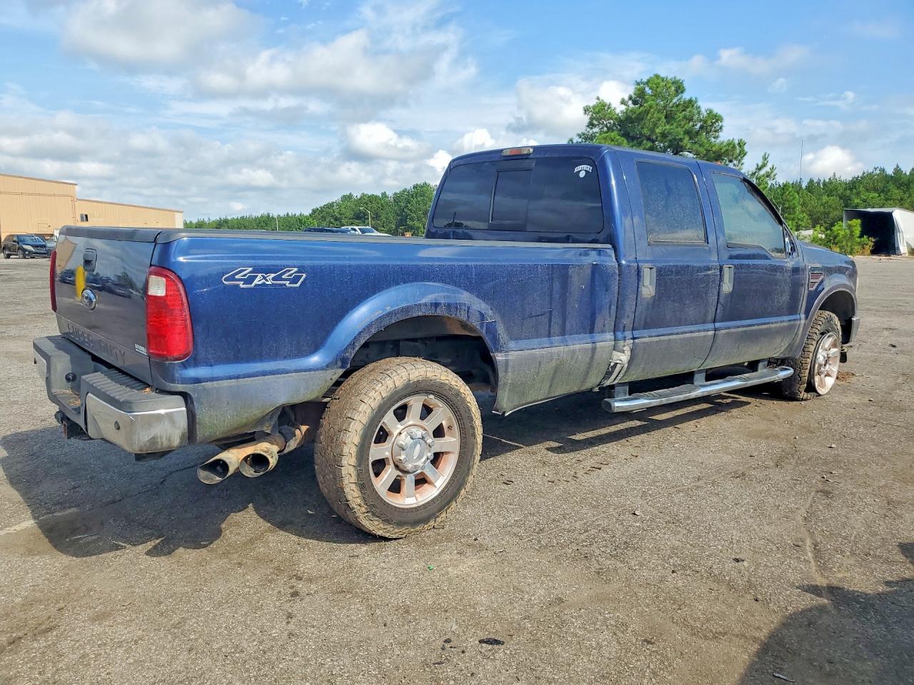 2008 Ford F350 Srw Super Duty Blue vin: 1FTWW31R68EC33645