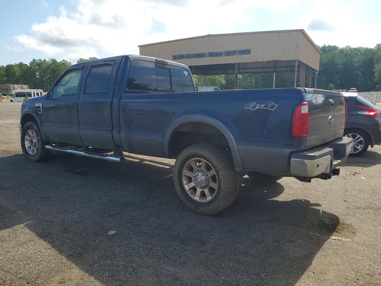 2008 Ford F350 Srw Super Duty Blue vin: 1FTWW31R68EC33645