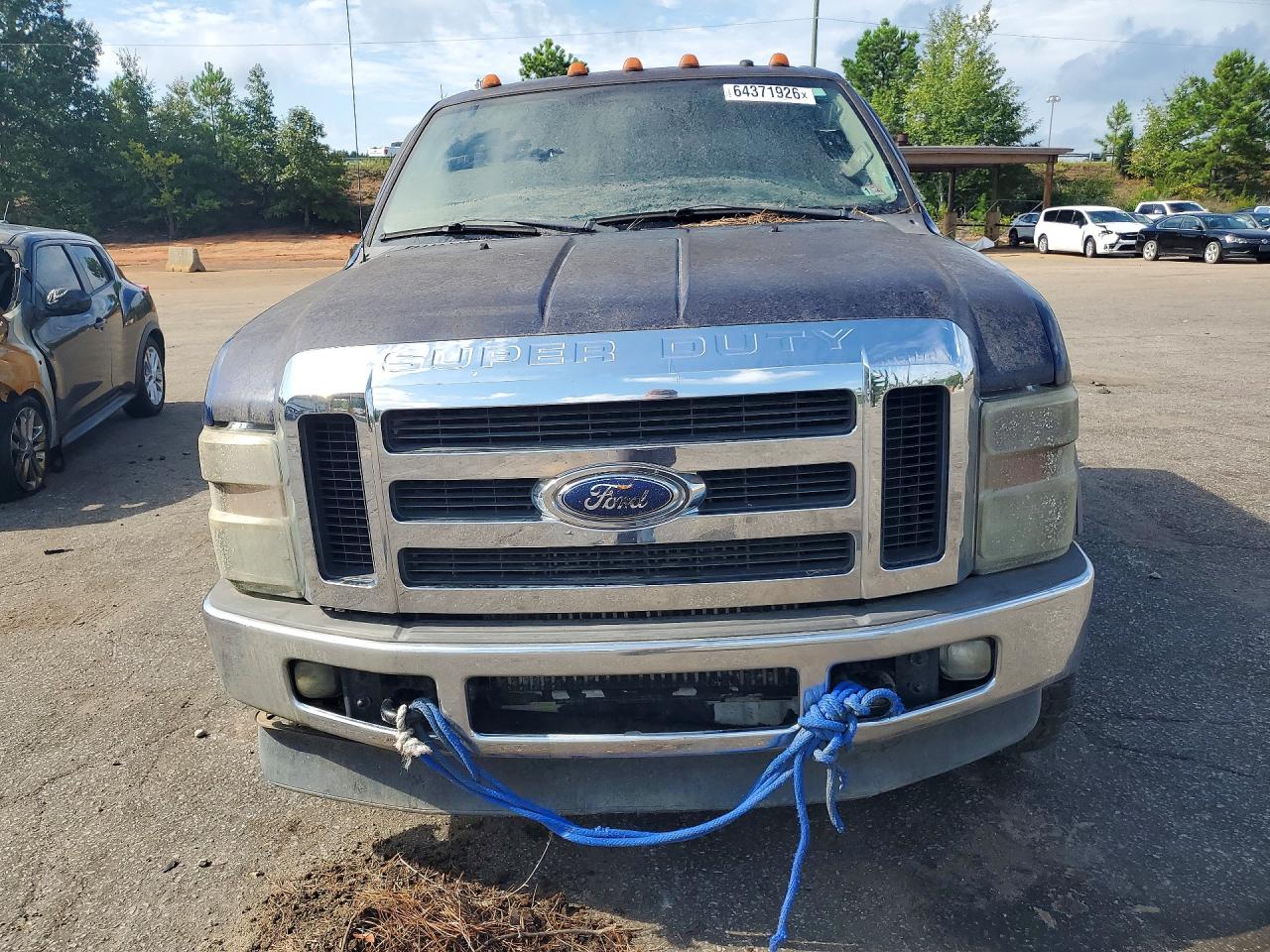 2008 Ford F350 Srw Super Duty Blue vin: 1FTWW31R68EC33645