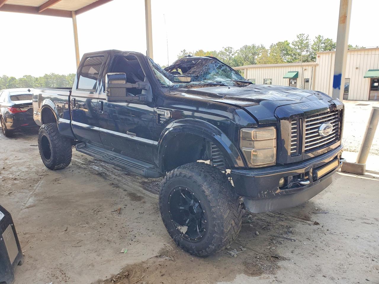 2008 Ford F350 Srw Super Duty Черный vin: 1FTWW31R68ED47676