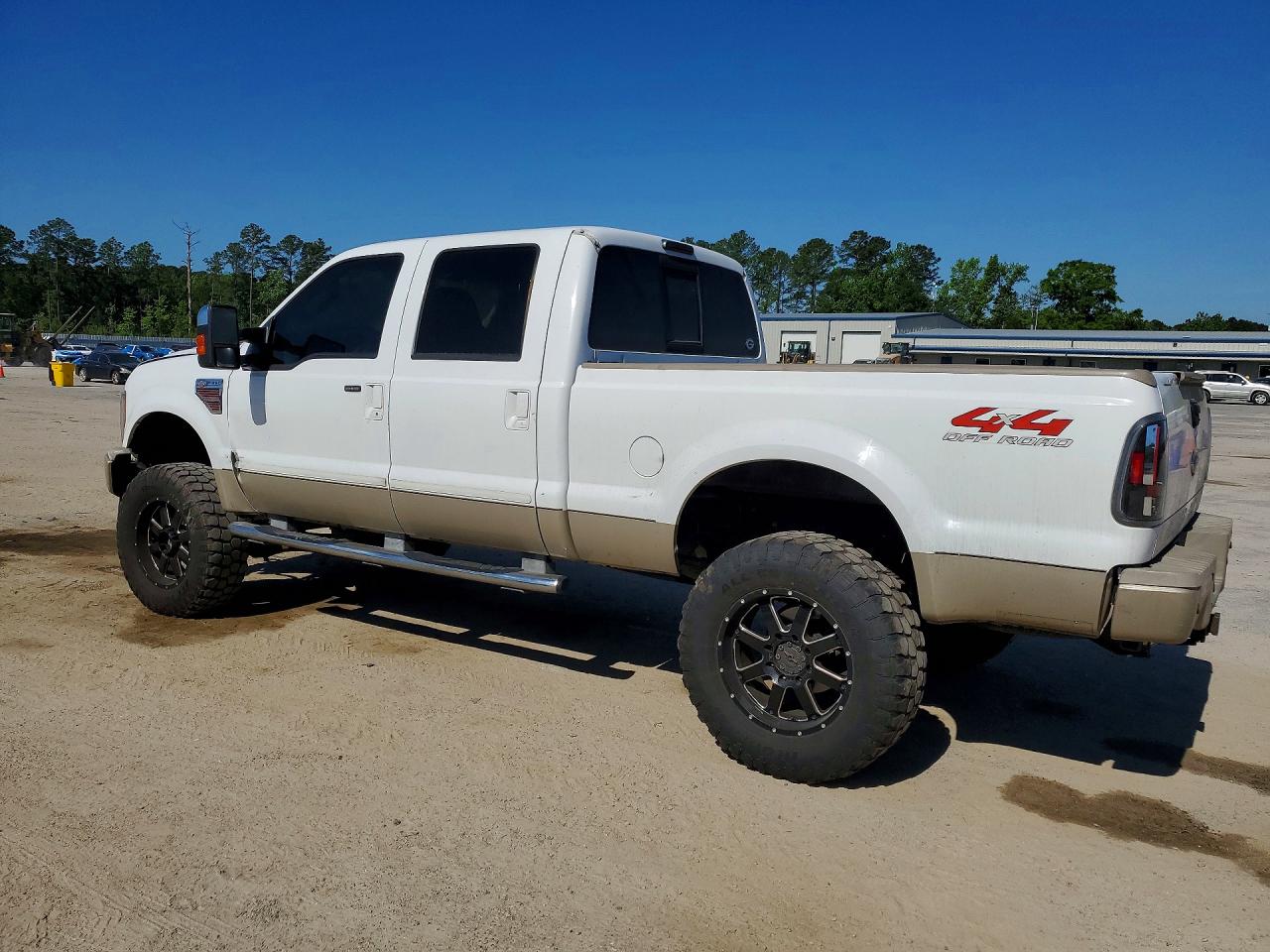 2008 Ford F350 Srw Super Duty White vin: 1FTWW31R68ED87515