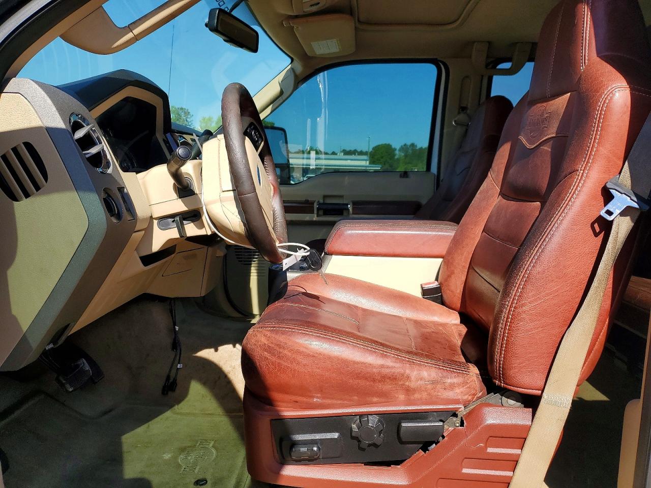 2008 Ford F350 Srw Super Duty White vin: 1FTWW31R68ED87515