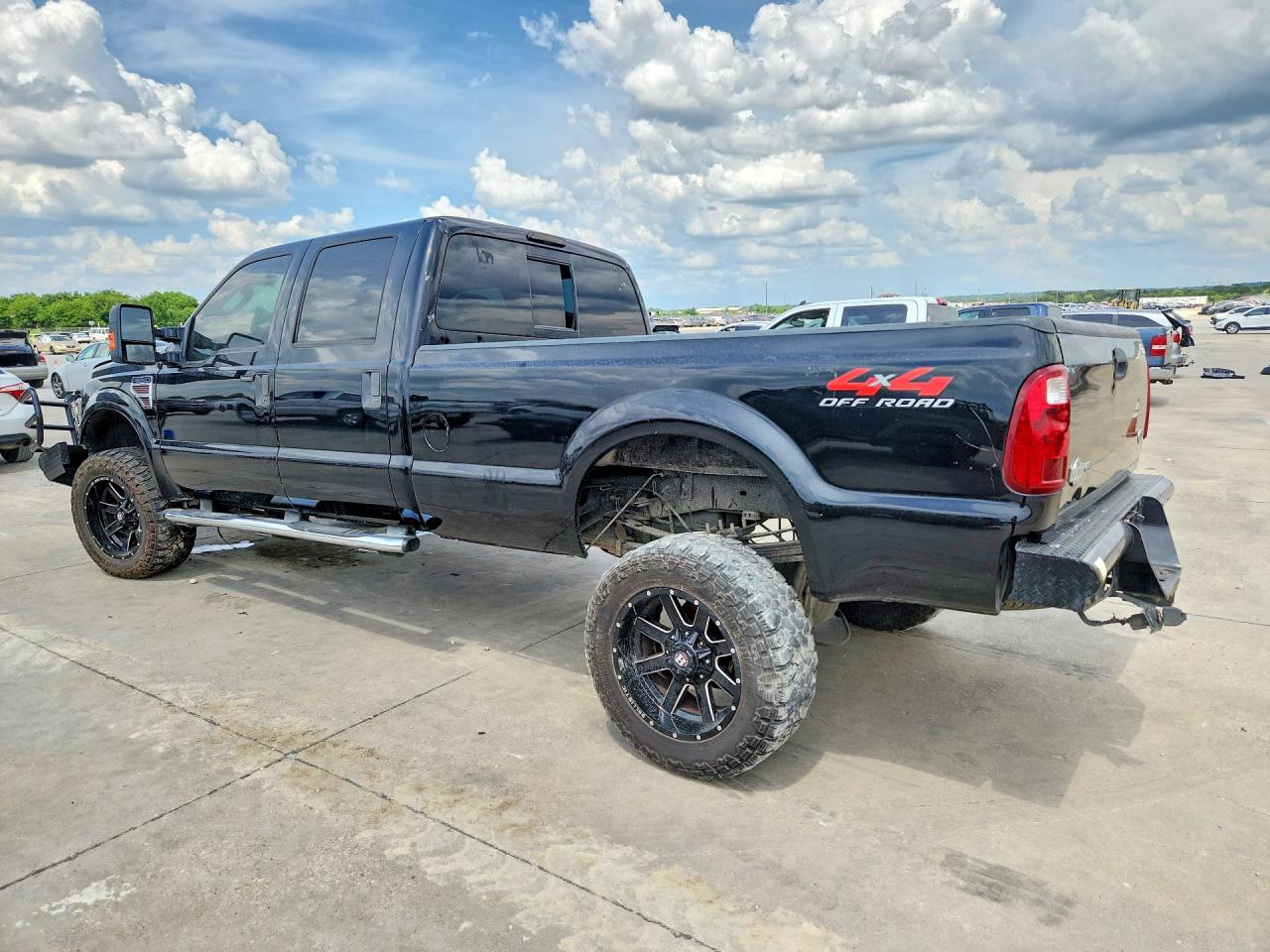 2008 Ford F350 Srw Super Duty Черный vin: 1FTWW31R78EB54615