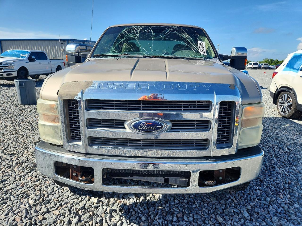 2008 Ford F350 Srw Super Duty Tan vin: 1FTWW31R88EA38002