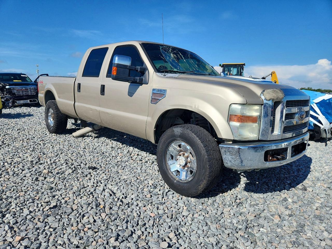 2008 Ford F350 Srw Super Duty Tan vin: 1FTWW31R88EA38002