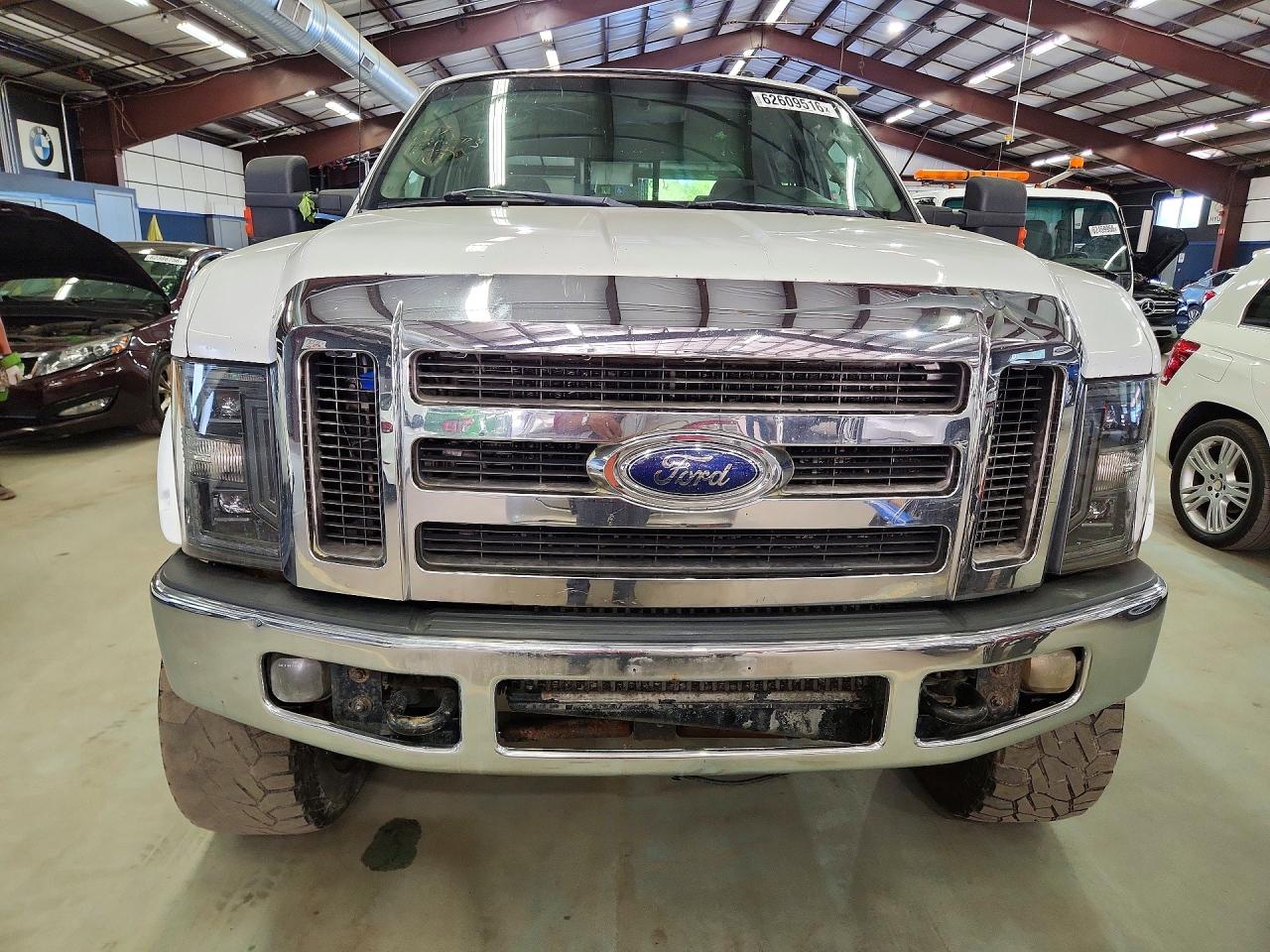 2008 Ford F350 Srw Super Duty White vin: 1FTWW31R88EC43867