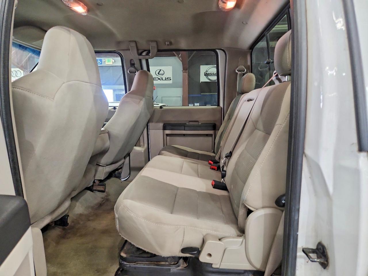 2008 Ford F350 Srw Super Duty White vin: 1FTWW31R88EC43867