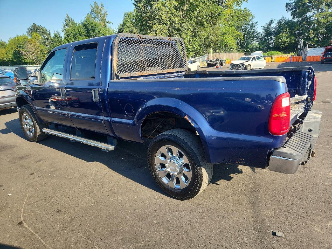 2008 Ford F350 Srw Super Duty Black vin: 1FTWW31R88ED36842