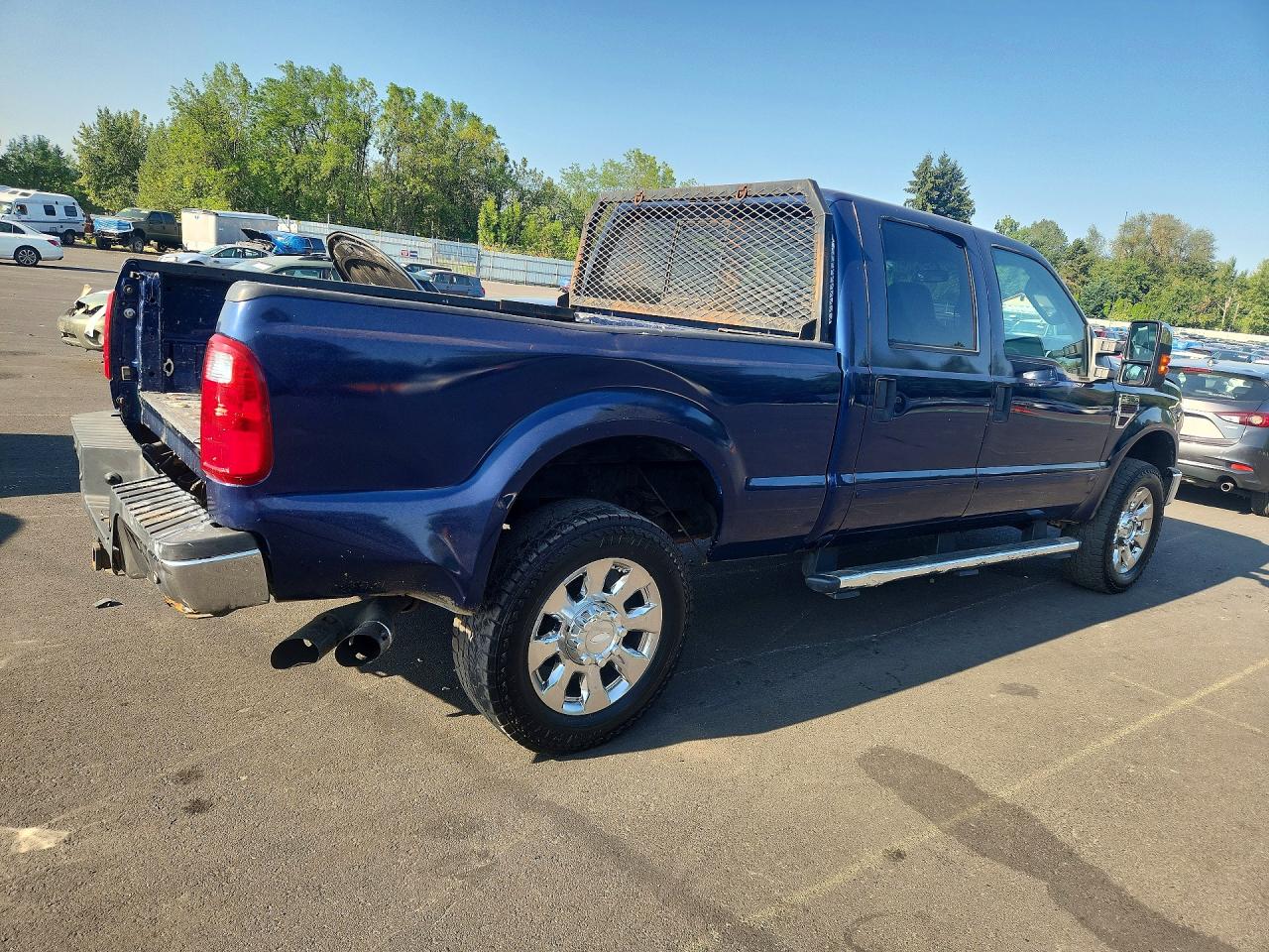 2008 Ford F350 Srw Super Duty Black vin: 1FTWW31R88ED36842
