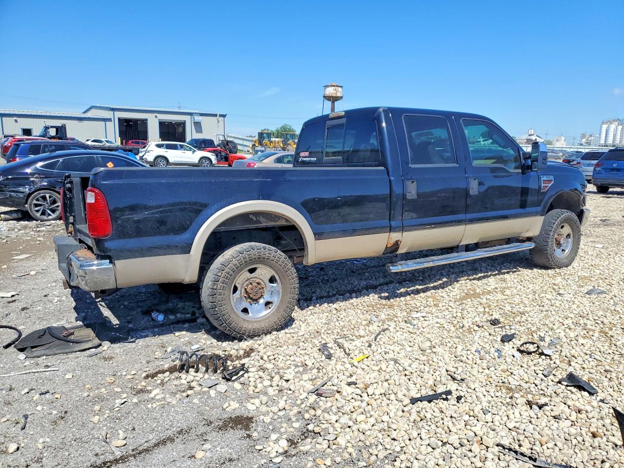 2008 Ford F350 Srw Super Duty Black vin: 1FTWW31R98EA72692