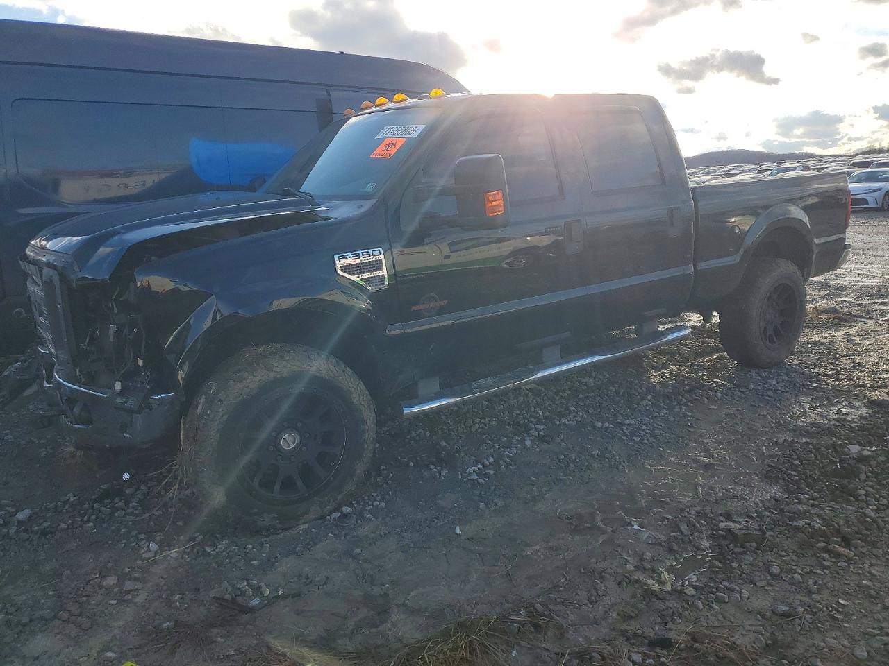 2009 Ford F350 Super Duty Black vin: 1FTWW31R99EA57854