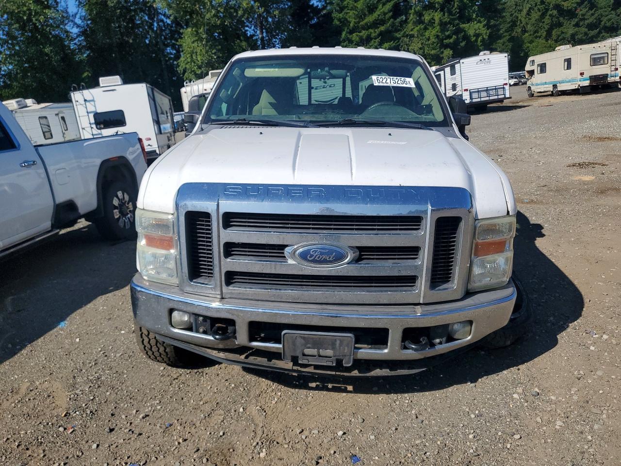 2008 Ford F350 Srw Super Duty White vin: 1FTWW31RX8EA22934