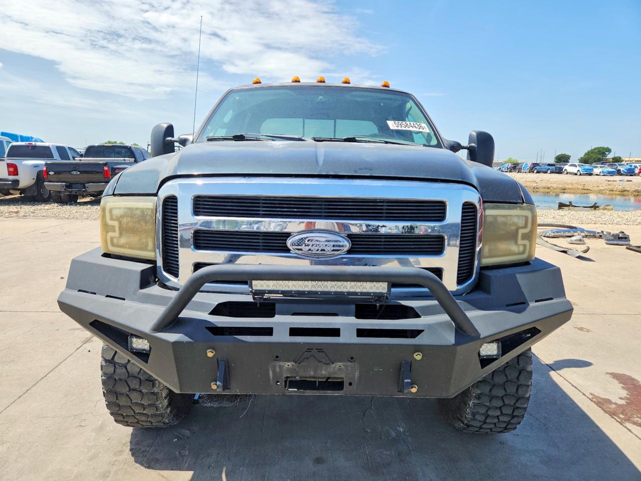 2005 Ford F350 Srw Super Duty Gray vin: 1FTWW31Y25EC86202