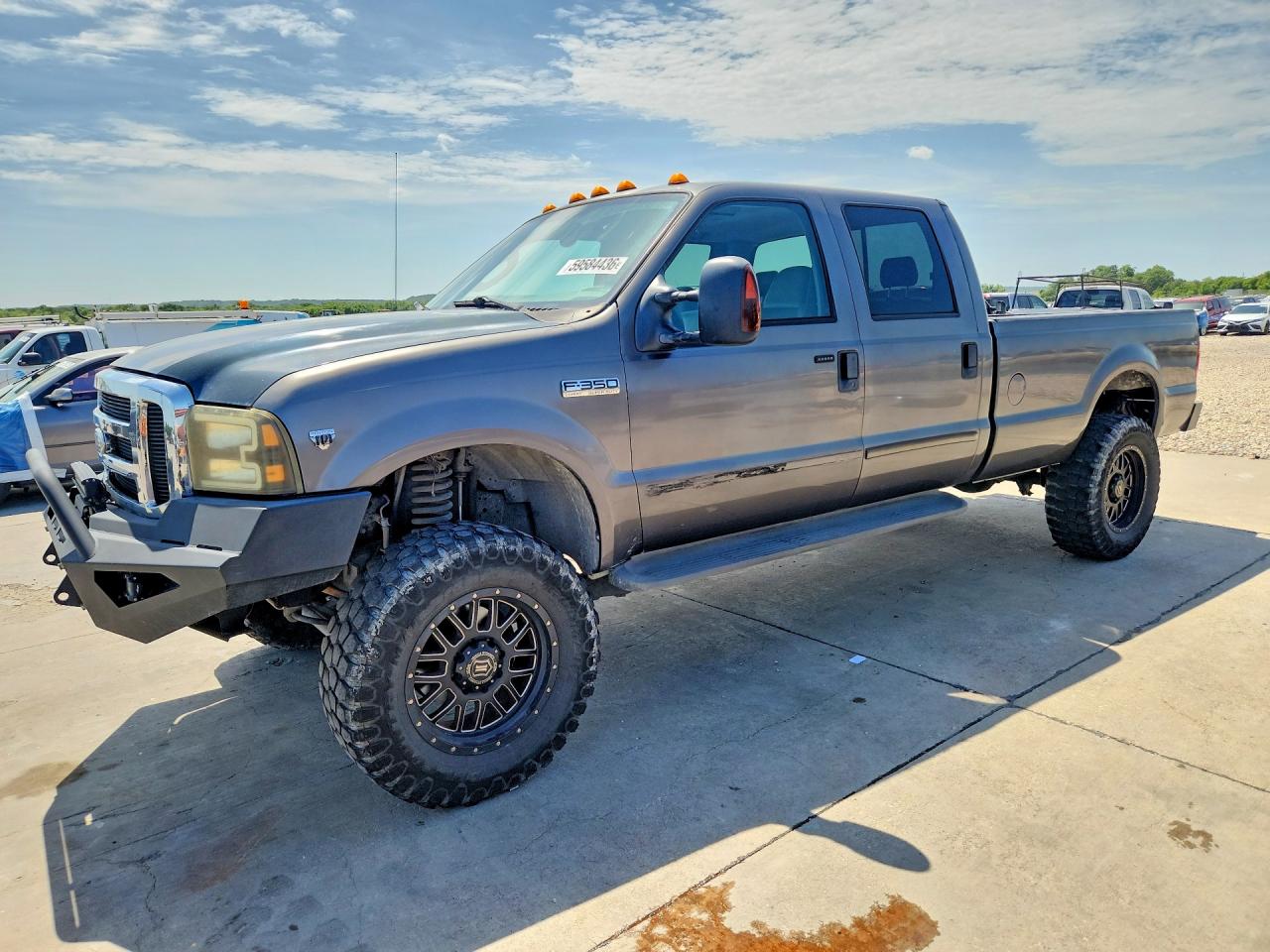 2005 Ford F350 Srw Super Duty Gray vin: 1FTWW31Y25EC86202