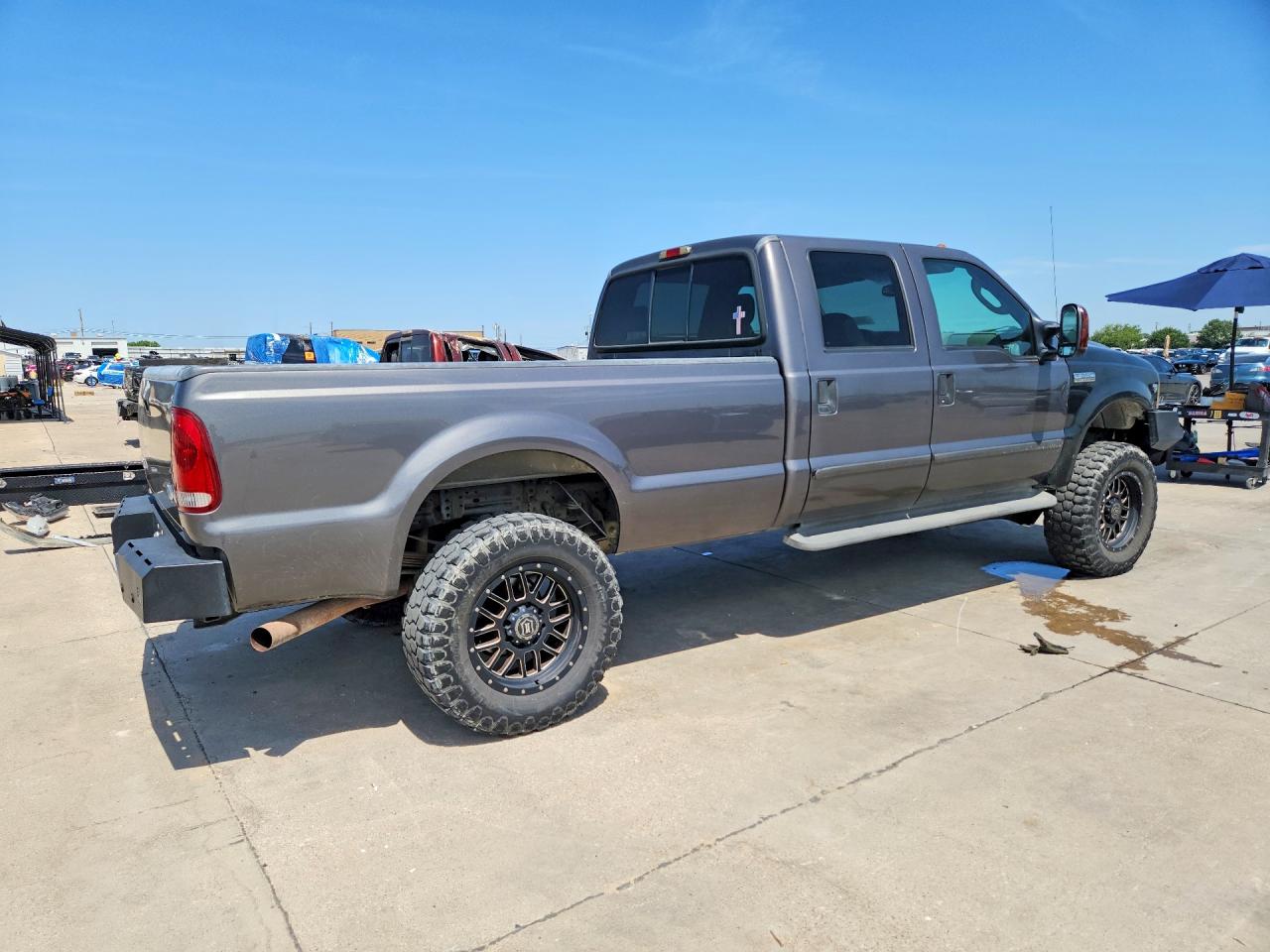 2005 Ford F350 Srw Super Duty Gray vin: 1FTWW31Y25EC86202