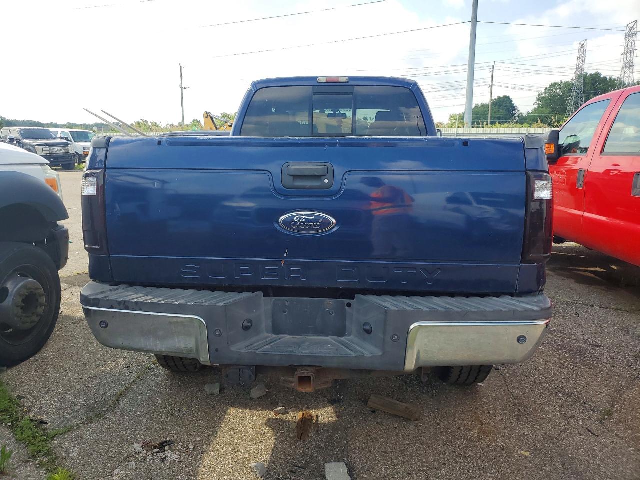 2009 Ford F350 Super Duty Blue vin: 1FTWW31Y39EB17487