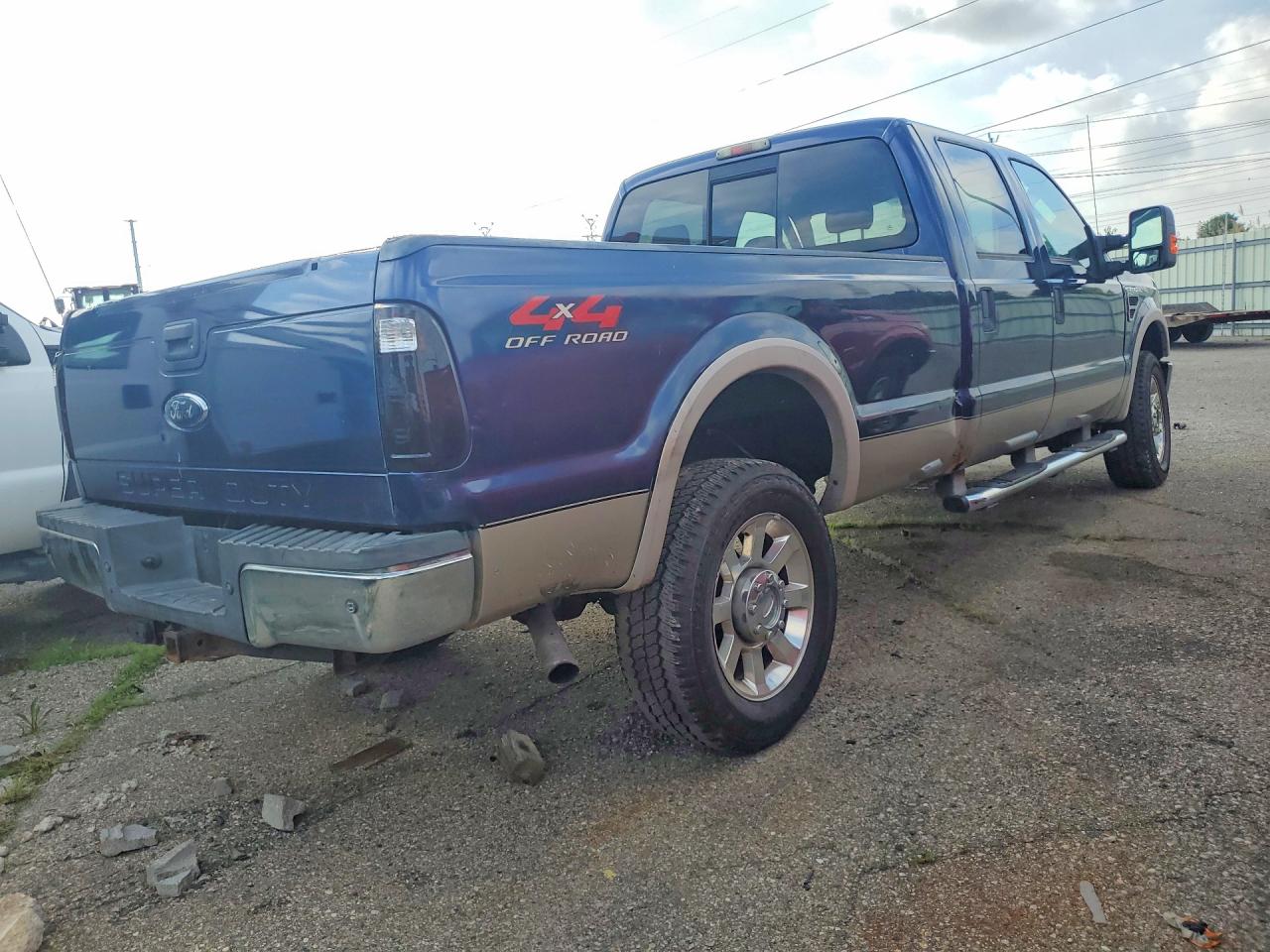 2009 Ford F350 Super Duty Blue vin: 1FTWW31Y39EB17487