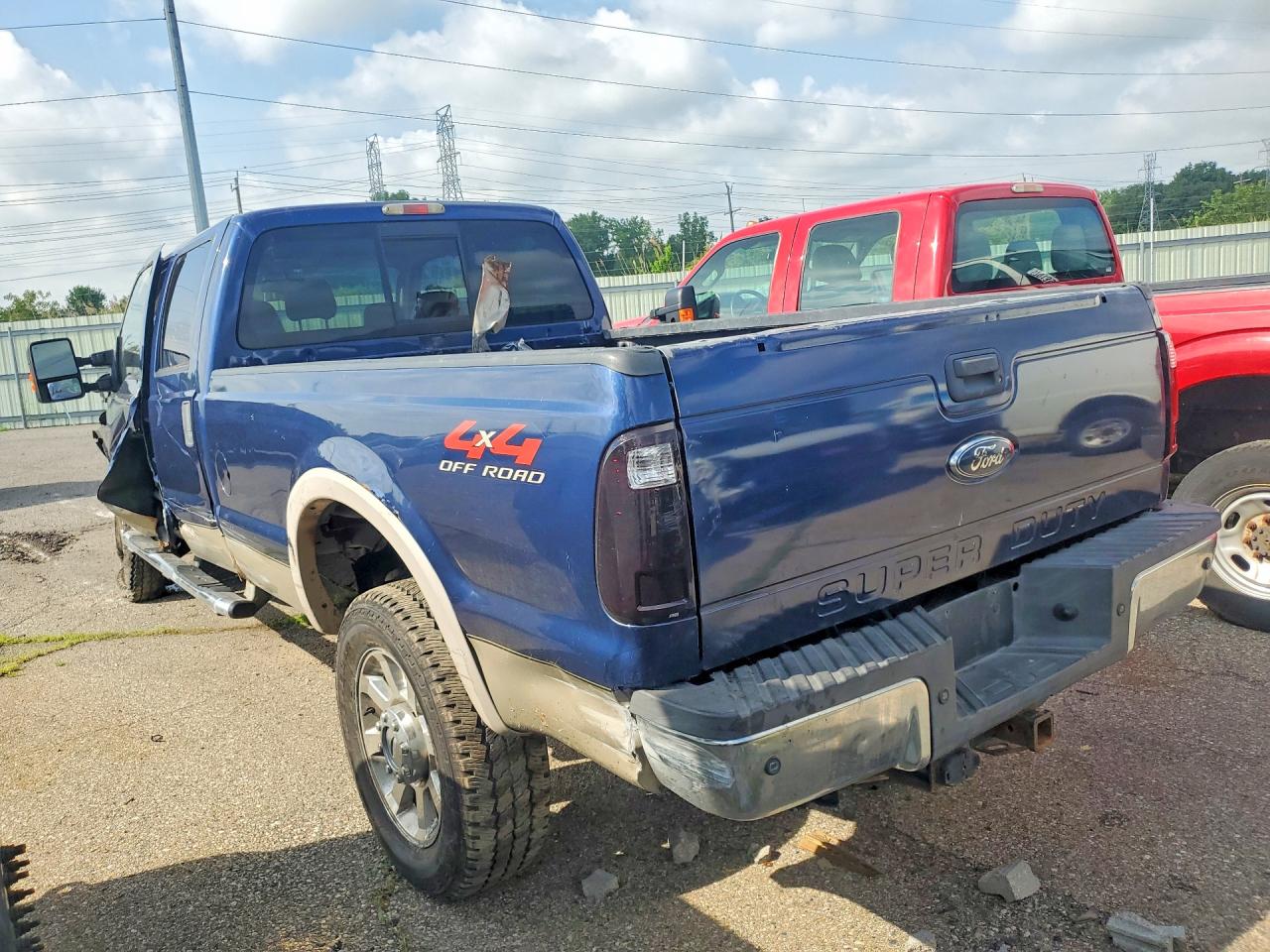 2009 Ford F350 Super Duty Blue vin: 1FTWW31Y39EB17487