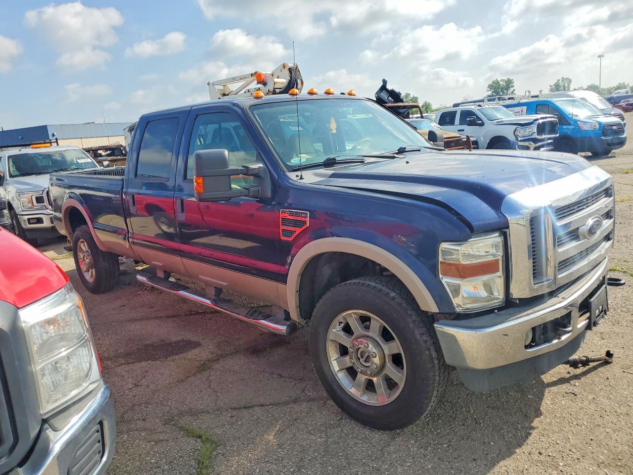 2009 Ford F350 Super Duty Blue vin: 1FTWW31Y39EB17487