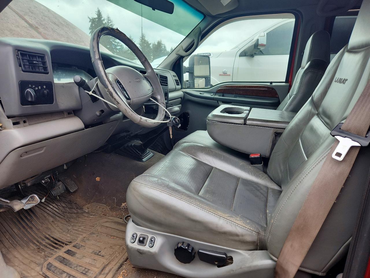 2001 Ford F350 Super Duty Red vin: 1FTWW32F21ED78062