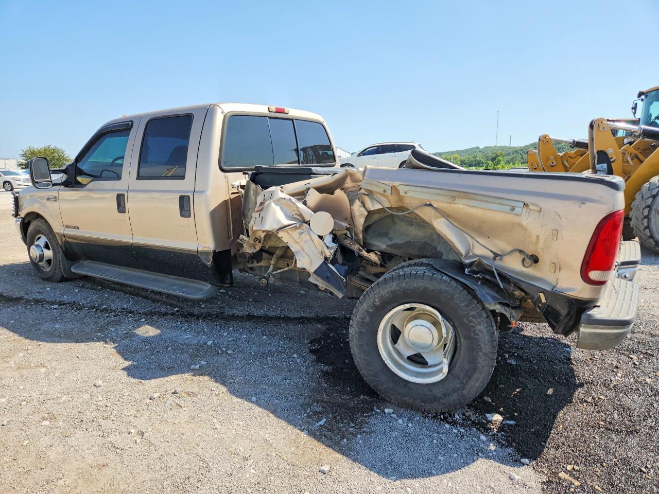 1999 Ford F350 Super Duty Tan vin: 1FTWW32F3XED67953