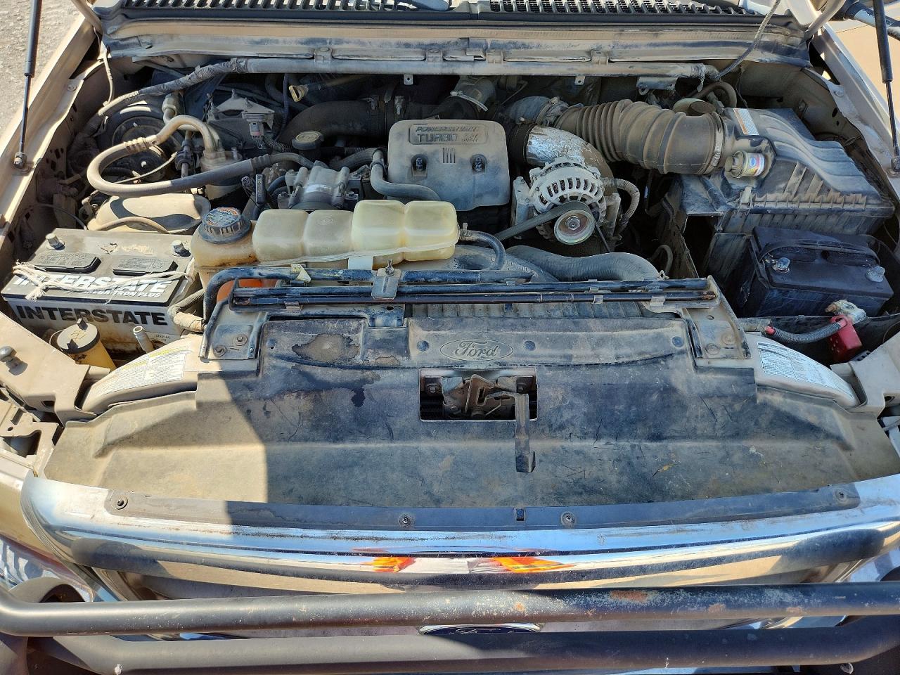 1999 Ford F350 Super Duty Tan vin: 1FTWW32F3XED67953