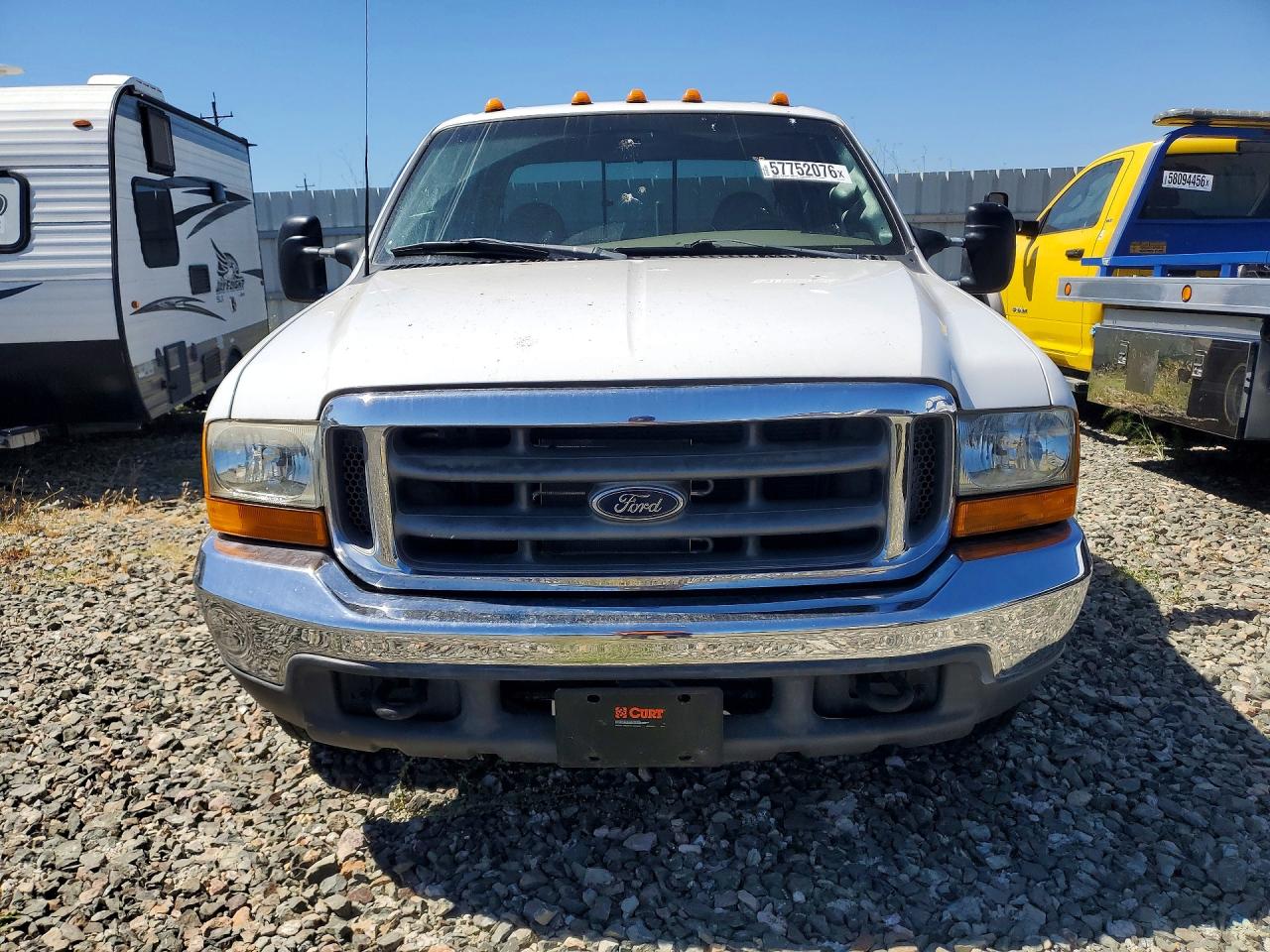 2000 Ford F350 Super Duty White vin: 1FTWW32F4YEC27718