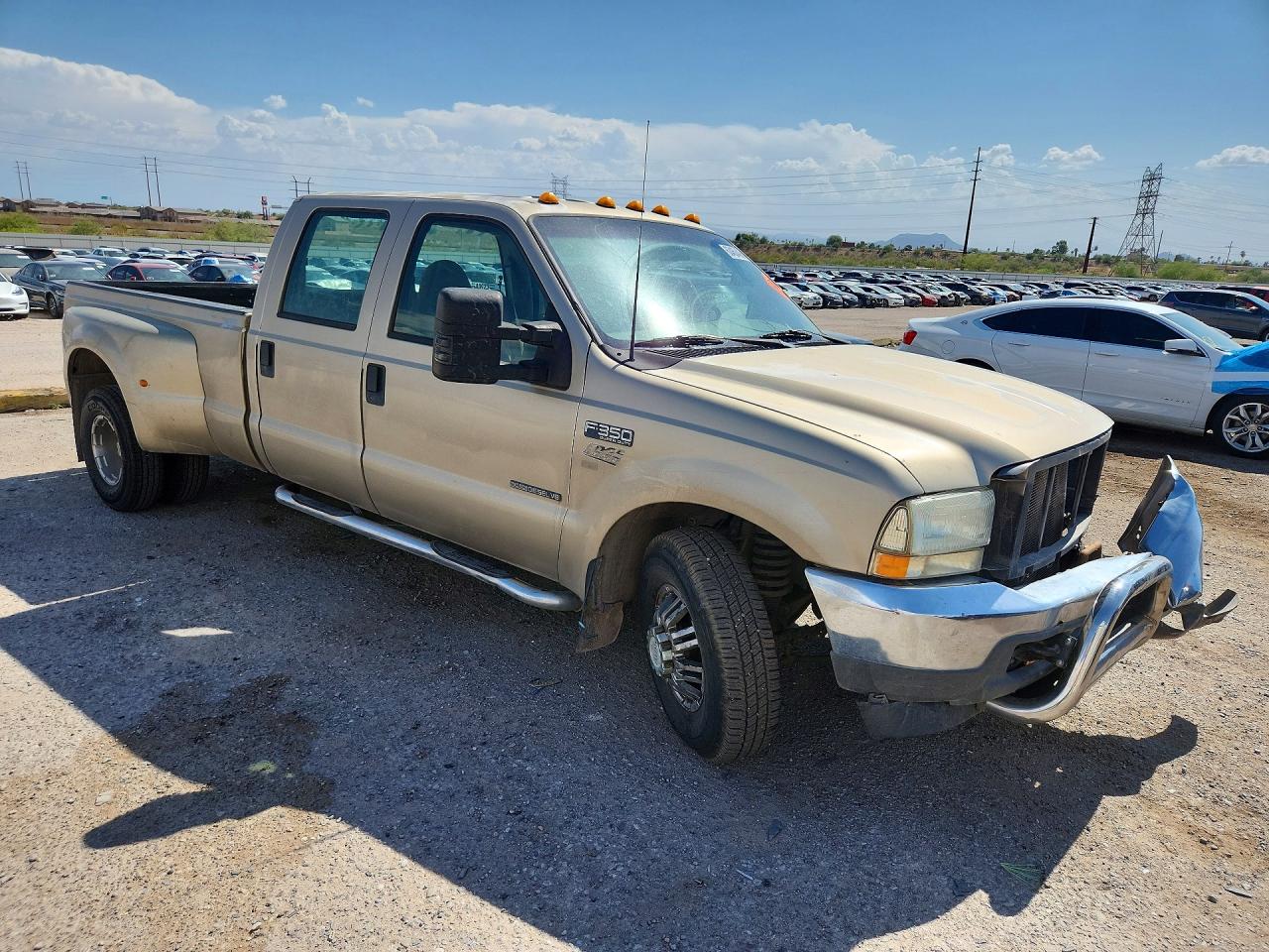 2001 Ford F350 Super Duty Gold vin: 1FTWW32F51ED55746