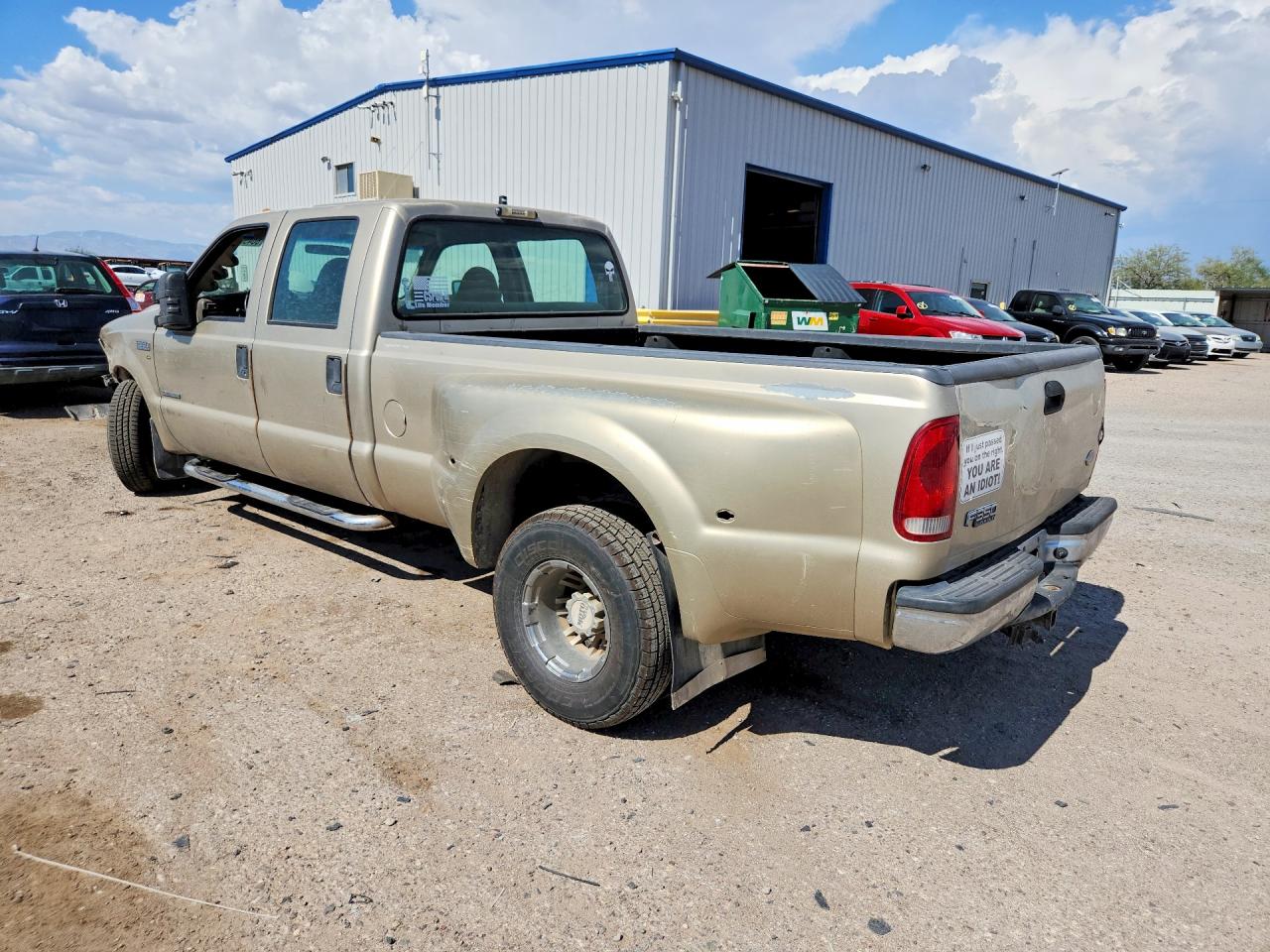 2001 Ford F350 Super Duty Gold vin: 1FTWW32F51ED55746