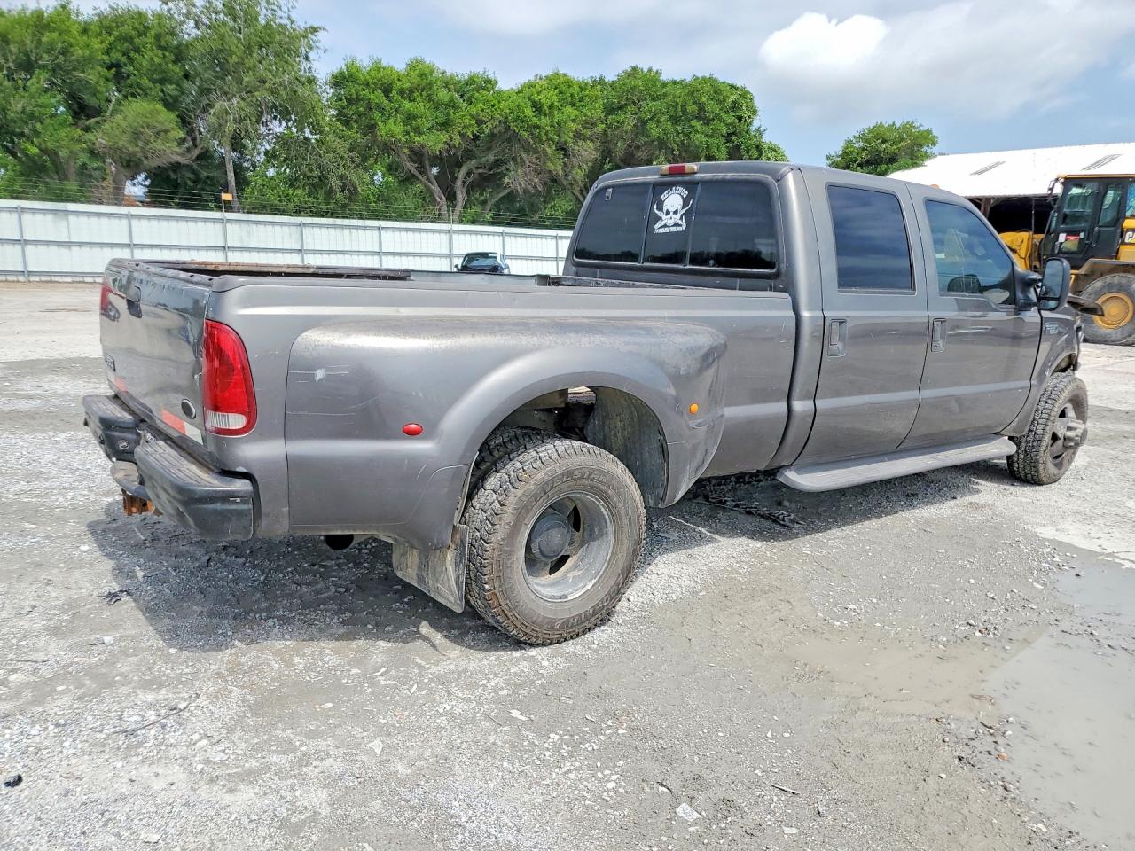 2002 Ford F350 Super Duty Gray vin: 1FTWW32F52EA43475