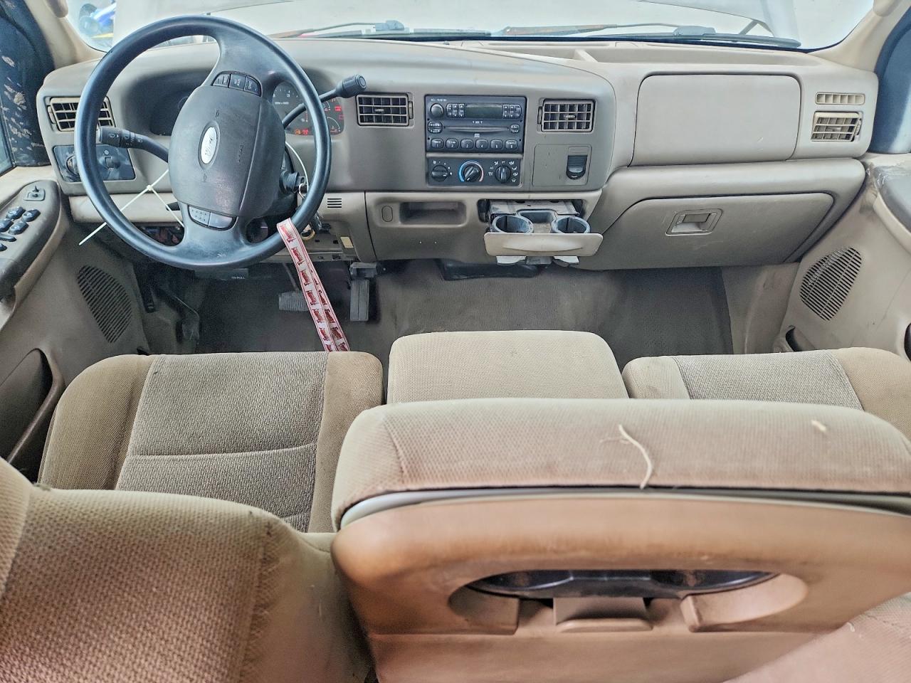 2004 Ford F350 Super Duty Tan vin: 1FTWW32P44EB04830