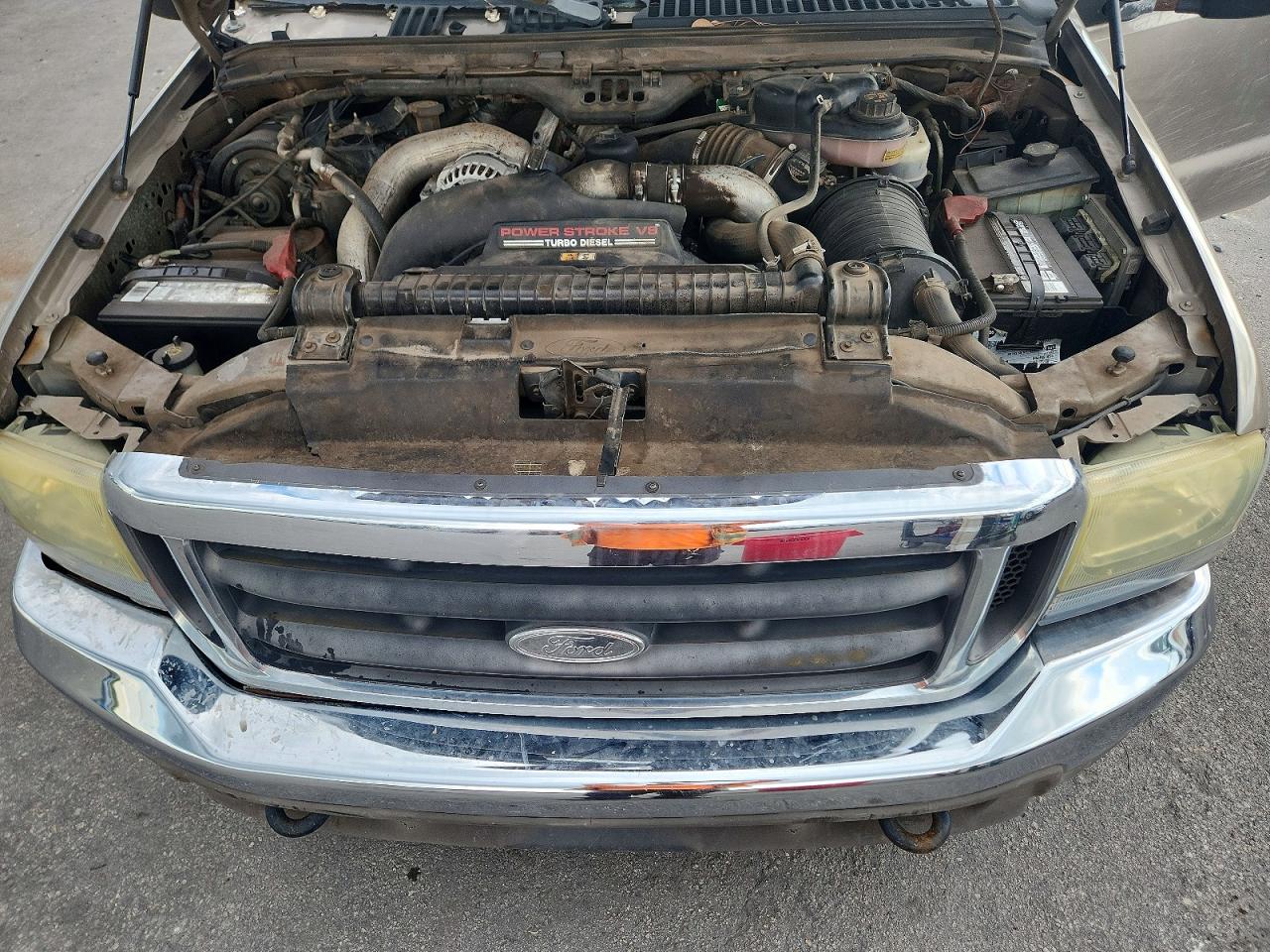 2004 Ford F350 Super Duty Tan vin: 1FTWW32P44EB04830