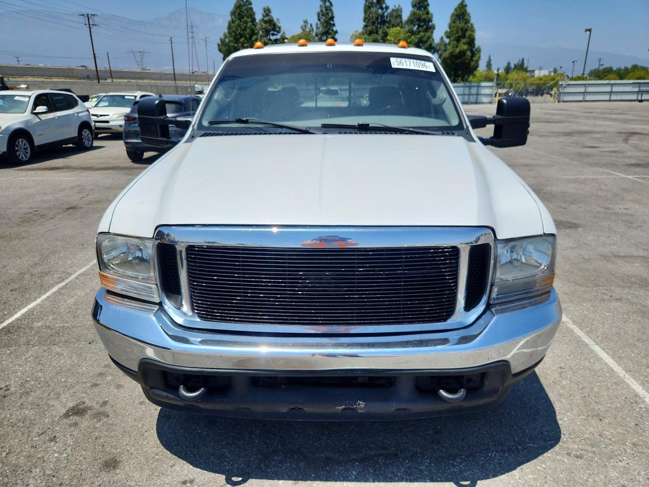 2004 Ford F350 Super Duty White vin: 1FTWW32P74EB79098