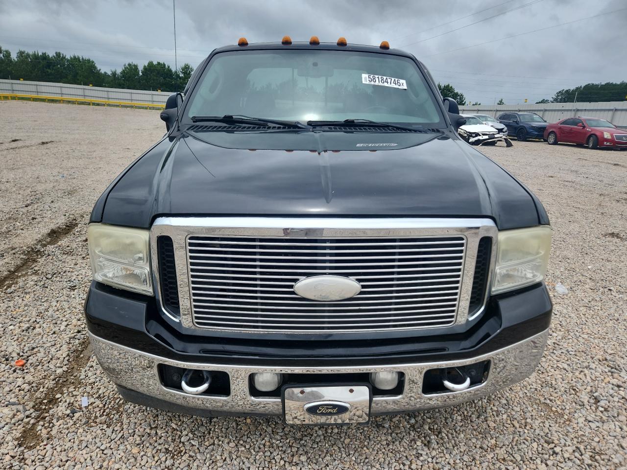 2006 Ford F350 Super Duty Black vin: 1FTWW32P76EC95713