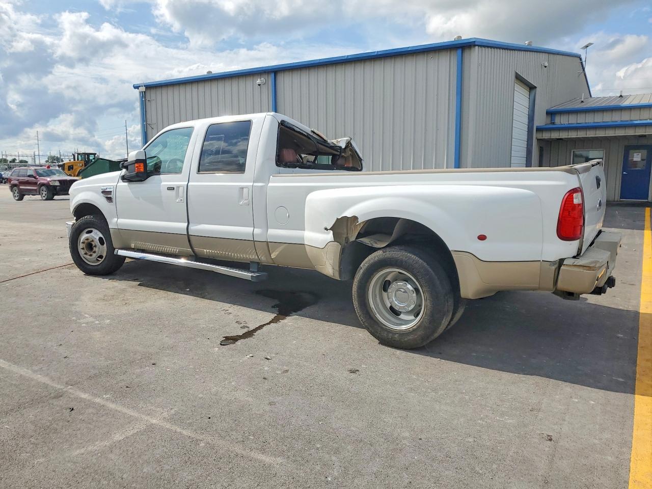 2008 Ford F350 Super Duty White vin: 1FTWW32R78EB08720