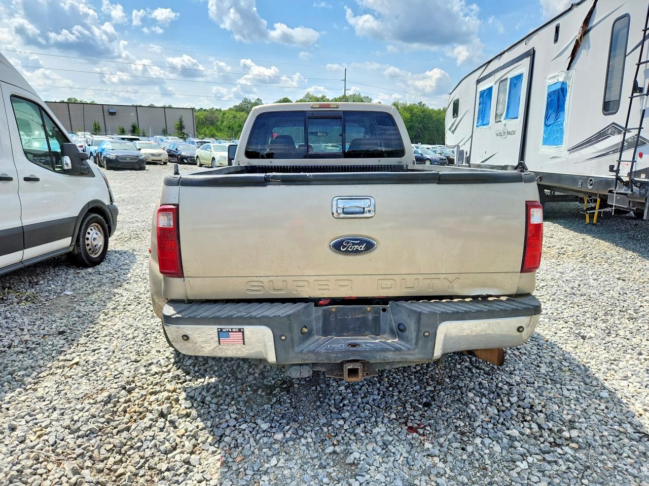 2008 Ford F350 Super Duty Gold vin: 1FTWW32R78EB52815