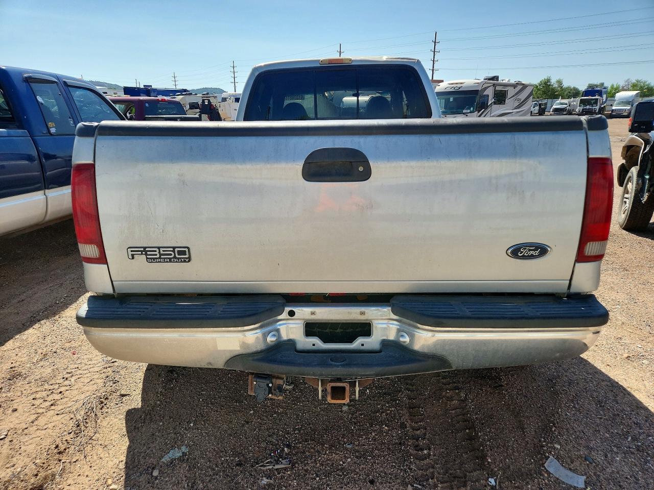 2000 Ford F350 Super Duty Silver vin: 1FTWW33F0YEC20165