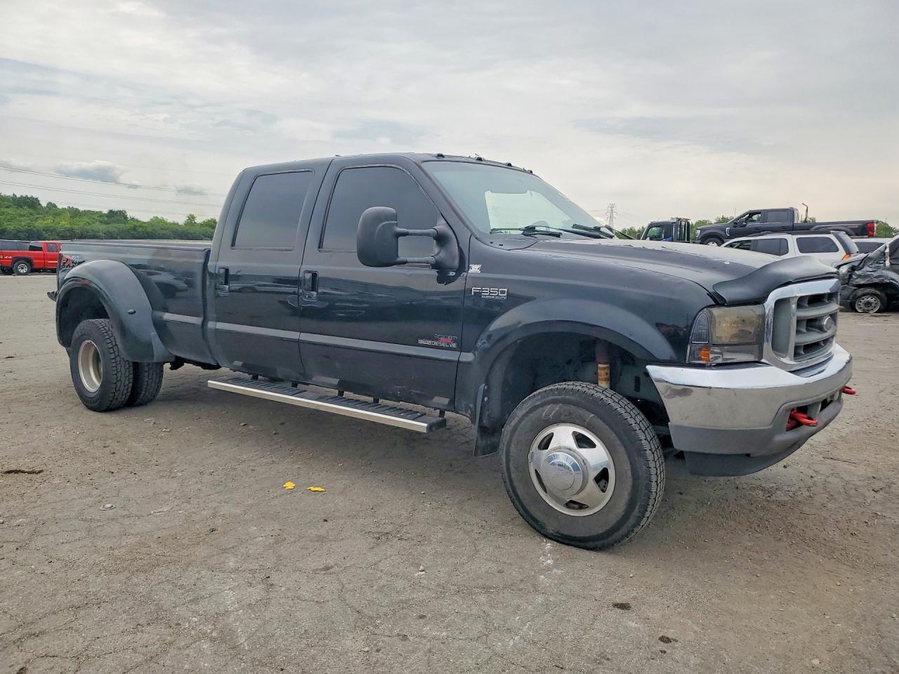 2001 Ford F350 Super Duty Black vin: 1FTWW33F31EB40994