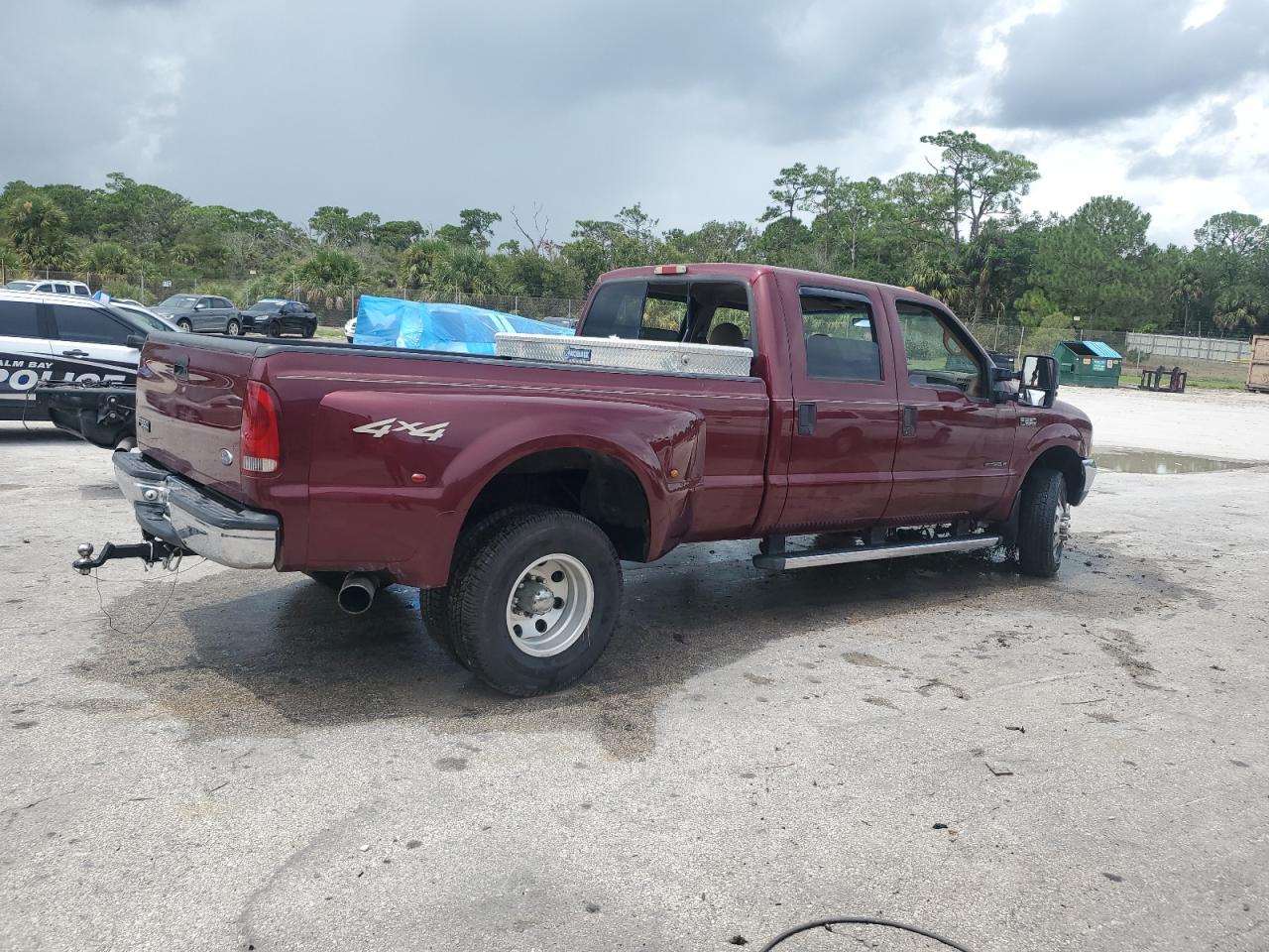 2000 Ford F350 Super Duty Бордовый vin: 1FTWW33F8YEC97477
