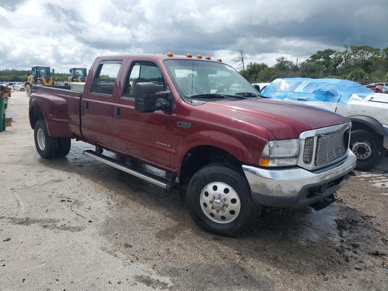 2000 Ford F350 Super Duty Бордовый vin: 1FTWW33F8YEC97477